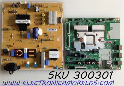 KIT DE TARJETAS PARA TV LG / NUMERO DE PARTE MAIN EBT66491003 / EAX69083603 / EAX69083603(1.0) / FUENTE EAY64948701 / EAX67865201 / EAX67865201(1.7) / 64948701E247691 / LGP55TJ-18U1 / PANEL NC550DGG-AAGPA / MODELO 55UN7000PUB / 55UN7000PUB.BUSWLKR